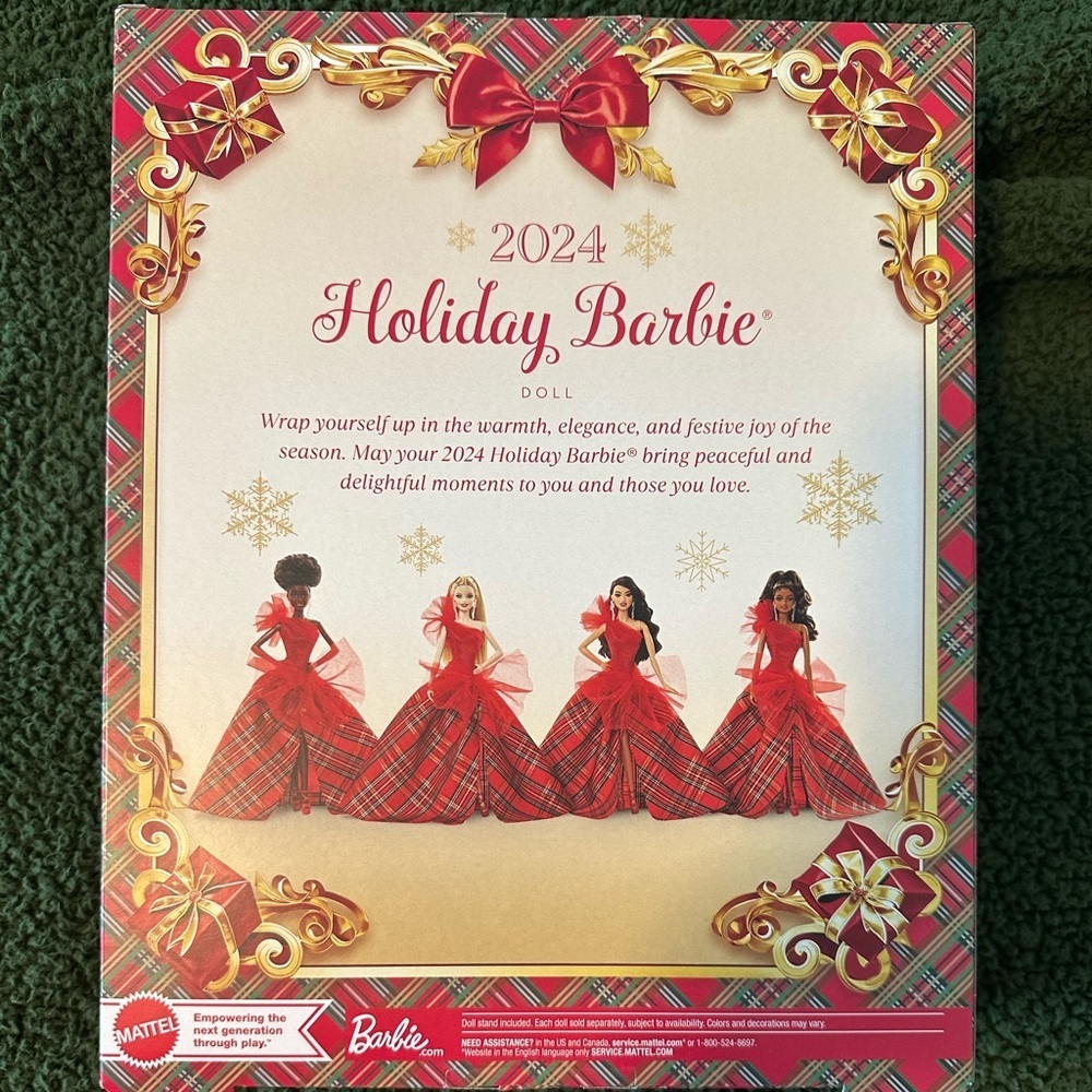 Mattel 2024 Holiday Barbie Signature Doll Seasonal Collector Gift - NEW - Picture 4 of 4